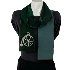 Flash Sale Applique Scarf- Bike Applique Scarves