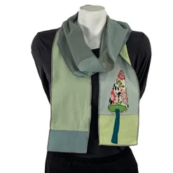 Fashion Applique Scarf- Mushroom Applique Scarves