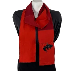 Shop Applique Scarf-Bat Applique Scarves