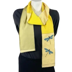 Discount Applique Scarf-Dragonfly Applique Scarves