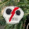 Outlet Bowie Skull Ornament Ornaments