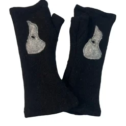 Store Cashmere Fingerless Gloves-Block Island Gloves