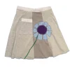 Best Sale Classic Appliqué Skirt-Big Flower Classics