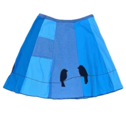 Fashion Classic Appliqué Skirt-Bird on Wire Classics
