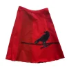 Hot Classic Appliqué Skirt-Crow Classics