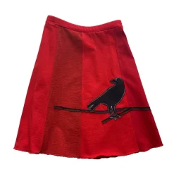 Hot Classic Appliqué Skirt-Crow Classics