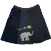 Fashion Classic Appliqué Skirt-Elephant Classics