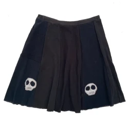 Fashion Classic Appliqué Skirt-Skulls Classics
