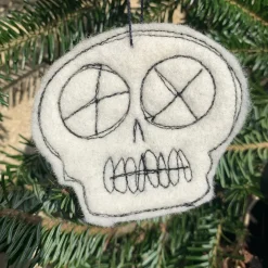 Shop Dead Eye Skull Ornament Ornaments