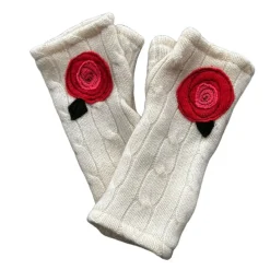 Discount Gloves-Blooming Rose Single Gloves