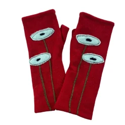 Online Gloves-Oval Poppy Gloves