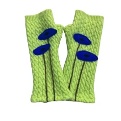 Online Gloves-Oval Poppy Gloves