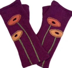 Online Gloves-Oval Poppy Gloves