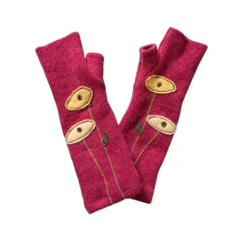 Online Gloves-Oval Poppy Gloves