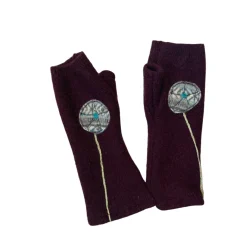 Cheap Gloves-Pattern Poppy Gloves