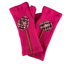 Cheap Gloves-Pattern Poppy Gloves