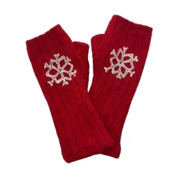 Fashion Gloves-Snowflake Gloves