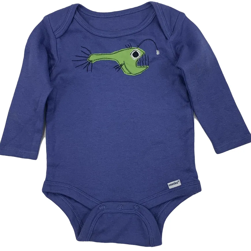 Hot Kids Onesie-Angler Fish Kids Onesies