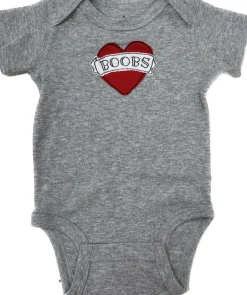 Clearance Kids Onesie-Tattoo Heart Boobs Kids Onesies
