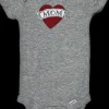 Shop Kids Onesie-Tattoo Heart Mom Kids Onesies