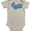 Shop Kids Onesie-Toothy Whale Kids Onesies