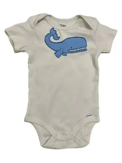 Shop Kids Onesie-Toothy Whale Kids Onesies