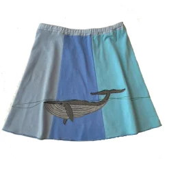 Discount Kids Skirt-Blue Whale Kids Skirts