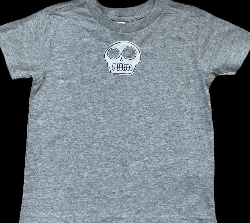 New Kids T-Shirt-Skull Kids T-Shirts