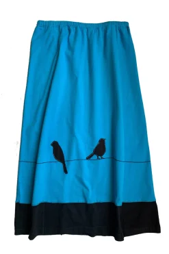 Shop Long Skirt-Birds on Wire Longs