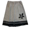 Online Three Layer Appliqué Skirt- Layered Appliqué