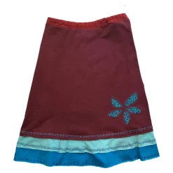 Cheap Three Layer Appliqué Skirt- Layered Appliqué