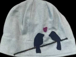 New Wool Hat-Love Birds Wool Hats