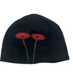 Shop Wool Hat-Oval Poppy Wool Hats