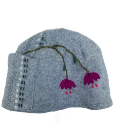 Hot Wool Hat-Weeping Flowers Wool Hats